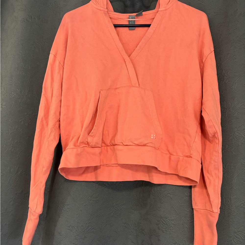 Sweaty Betty Coral After Class Pullover Hoodie - Picture 6 of 6